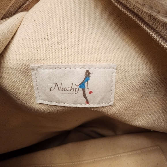 Nuchy Handmade Tropical Beach Tote Bag - Picture 4 of 9